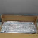 EAGMAK Double Rod Clothing Rack Load 622 LBS, Heavy Duty Clothes Rack for Hanging Clothes, 82.68 inch High Garment Rack with Sotrage Shelves, Metal Clothing Hanger Closet Wardrobe Organizer (Silver)