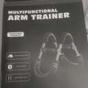 Twister Arm Trainer, 40-100lb Adjustable Chest Workout Equipment Power Twist Arm Trainer, Forearm Strengthener, Portable Spring Resistance for Home Fitness