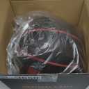 LIGHTSOUT Indoor Silent Basketball Size 7 (29.5") Quiet Basketballs Dribbling Indoor Very Sleek Black/red, Practicing at Home Indoor Basketball Foam No Noise Airless, No Scratch or Damage of Flooring