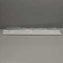 1" Cordless Mini Blinds 35" W x 64" H, White Vinyl Blinds, Horizontal Light Filtering Blinds, Window Blinds for Indoor Windows, Office, Kitchen, Bathroom and Living Room.