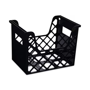 Recycled Extra Capacity Desktop File Holder - Letter, Black