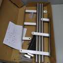 16Inch Over The Door Towel Rack, VOTZAAQ Stainless Steel Over Door Towel Holder, Door Towel Hanger with 3 Tier Towel Bars, Over Door Towel Storage for Bathroom, Brushed Nickel