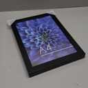 Americanflat A4 Picture Frame with Shatter-Resistant Glass - Set of 2-8.3x11.7 Frame with Engineered Wood - Signature Collection - A4 Frames for Tabletop and Wall Display - Black