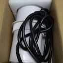 Pop Up Outlet 15W Wireless Charger,with 4 Outlets 1875W USB-C PD20W Super Charging 6.5FT 16AWG Cable 3.86 inch Desk Hole Pop Up Power Outlet for Kitchen Countertop,Office Conference Table (White)