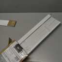 Lotus & Windoware Cordless, 2 Inch Faux Wood Blind, 34" Wide x 60" Long, Window Blinds, Blinds & Shades, Blinds for Indoor Windows, Embossed, Bright White