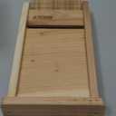 INCLY Small Bat House Kit for Outdoors 14.6"x6.7"x2.2" Shelter Box Roosting Single Chamber Natural Cedar Wood, Pre-Finished Easy to Install