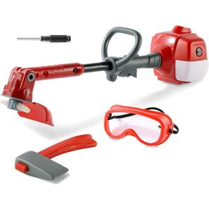 Toy Choi's Toy Trimmer - Power Construction Play Tool Kids Trimmer,Outside Pretend Play Garden Toy with Light Sound,Educational Gift Kid Toddler Tool Set for Boy Girl Age 3, 4, 5,6,7+