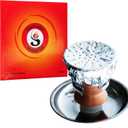 Hookah Square Pre-Poked Foil - 100 Heavy Duty Long Lasting Sheets