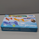 3 Pack Airplane Launcher Toy for Kids, 12.6" LED Foam Glider Plane, 2 Flight Mode Catapult Plane Boy Toys with Stickers, Outdoor Flying Toys Birthday Gifts for 4 5 6 7 8 9 10 12 Year Old Boys Girls