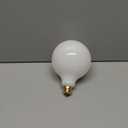 OMAYKEY 10W Dimmable Large LED Globe Bulb, Opal Glass Bulb 80W Equivalent 800 Lumens, 3000K Soft White E26 Medium Base, Vintage Edison G125 Oversize Globe Milky LED Filament Light Bulb, Deep Dimming