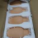 4pcs Ollas 3.1inch Plant Watering Globes Clay Watering Pot with lid Terra Cotta Clay Irrigation Globes Terracotta Watering Simple Irrigation Peripheral Water System Self Watering System