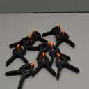 10 PCS 4.5 inch Professional Plastic Large Spring Clamps Heavy Duty for Crafts or Plastic Clips and Backdrop Clips Clamps for Backdrop Stand,Photography, Home Improvement and so on