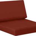 idee-home Outdoor Chair Cushions for Patio Furniture, Outdoor Seat Cushion, 26.5 x 26.5 x 4 inch