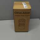 Electric Citrus Juicer Rechargeable - Electric Juicer Machines with USB and Cleaning Brush Portable Compact Juicer for Orange, Lemon, Limes (Black)