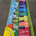 FOKI Floor Piano Mat for Toddlers, Sensory Educational Dancing Musical Keyboard Carpet Toy, Animal Sounds Touch Playmat Blanket, for 1 to 5 Years Old Boy and Girl