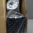 Rerishom Door Security Bar, Door Stoppers Security bar,Heavy Duty Door Lock Security Door Jammer Door Stopper for Apartment, Hotel Room,Screen Door Hardware, Gate Lock Bar, 2 Pack (White)