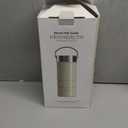 KEKHEALTH 22oz Full-Day Cold-Chain Breastmilk Cooler, Double-Wall Vacuum Stainless Steel with 360° Cooling, Keeps Milk ≤50°F for 24 Hours, Leak-Proof BPA-Free, Easy to Clean, Includes 2 Bottles