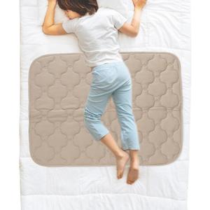 Alsunny Hospitals Bed Protectors for Incontinence - 36x52 Inch, Waterproof Pads for Adults, Seniors, Pets and Couples - Hide Stains, Washable (Brown)