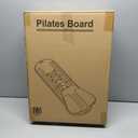 2025 Upgraded Pilates Board, Pilates Reformer Set, 6-in-1 Abdominal Pilates Board for Home Workout Equipment, Portable Foldable Ab Trainer Machine, Pilates Reformer Machine, for Women (Purple)