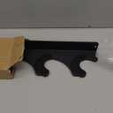 Lovind Horizontal Barbell Rack 4 Bars Holder Wall Mounted Barbell Holder Barbells Storage Rack Weight Bar Holder for Gym