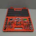 40PCS Tap and Die Set, Metric Size Standard M3 to M12, Threading Tool Set for Cutting External and Internal Threads with Adjustable Handles, Complete Accessories and Storage Case