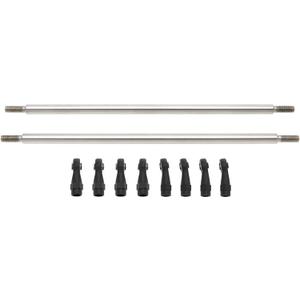 MEUS RACING 1/10 Links Steel Chassis Links Kit for Traxxas TRX4 Axial SCX10 Tamiya CCO1 Redcat Gen8 1/10 RC Crawler (144mm)