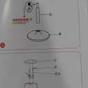 DUMOS Bar Stools Set of 2, 24 inch Counter Height Bar Stools, Upholstered Modern Kitchen Barstools with Metal Base, PU Leather Saddle Stools for Kitchen Island, Inky Black