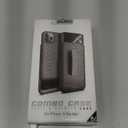 Aduro Combo Case & Holster for iPhone 11 Pro Max, Slim Shell & Swivel Belt Clip Holster, with Built-in Kickstand for Apple iPhone