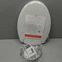 Brondell Bidet Toilet Seat Non-Electric Swash Ecoseat, Fits Elongated Toilets, White - Dual Nozzle System, Ambient Water Temperature - Bidet with Easy Installation