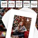 Mat Board Center, 10 Pack 16x20 for 11x14 White Photo Picture Mats - Acid Free, 4-ply Thickness, White Core - for Pictures, Photos, Framing