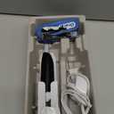 Oral-B iO Series 2 Rechargeable Electric Powered Toothbrush Starter Kit, Night Black with 2 Brush Heads - Automatic Pressure Sensor to Protect Gums - 3 Modes - 2 Min Timer