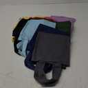 Amylove 24 Pcs Mini Tote Bag Sublimation Blank Canvas Tote Bags Reusable Grocery Luggage DIY Sack Goody for Party Even (8.5 x 8 Inch,White with Vibrant Color)