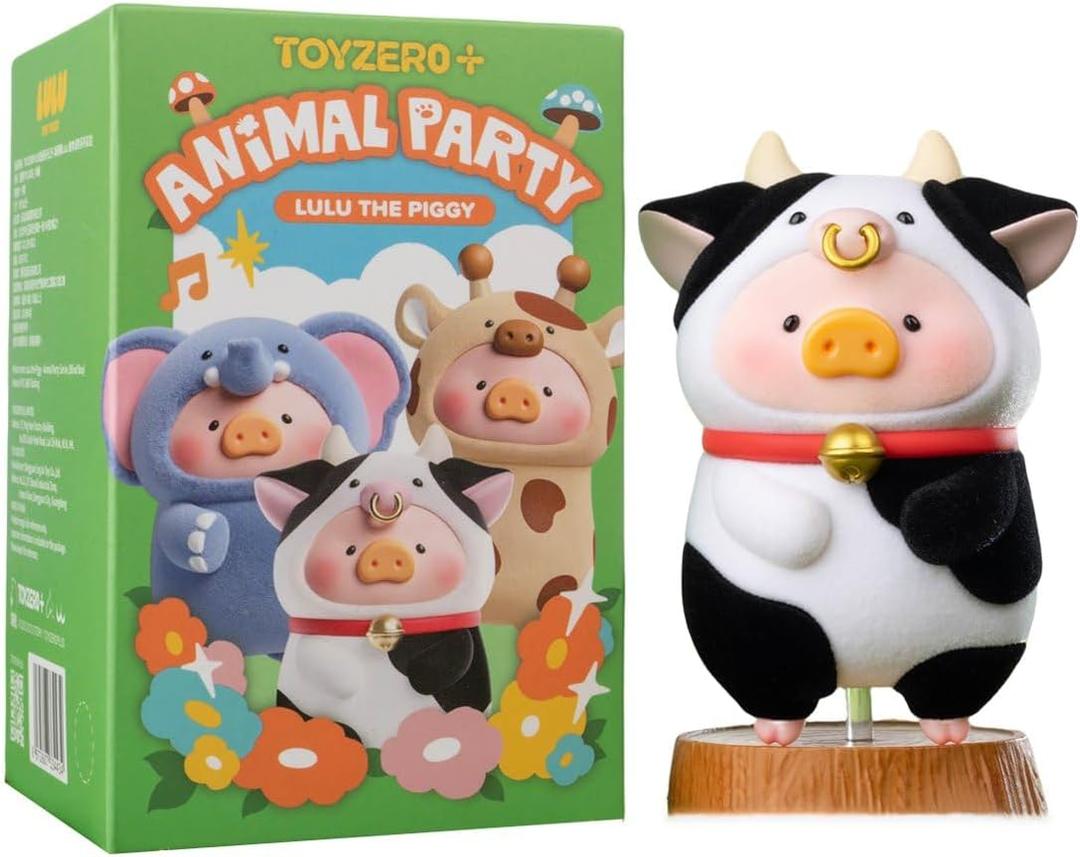 Lulu The Piggy Animal Party Series 1PC Cute Pig Blind Box Figures Collectible Toys Kawaii Birthday Gifts Home Decorations