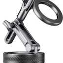 InwodiTeki Magnetic Phone Holders for Your Car, Upgraded 360 Vacuum Car Phone Holder, 108+LBS Strongest Suction & 3000gf Magnetic, Car Phone Mount for 17 Pro Max 16 15 14 13 12/ Android Phones (Black)