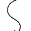 Desk Lamp Clip Light, 10 Dimmable Brightness 3 Light Modes Reading Light, Clamp Bedside Lamp for Painting, Craft, Study (Black) (Not Included Adapter)