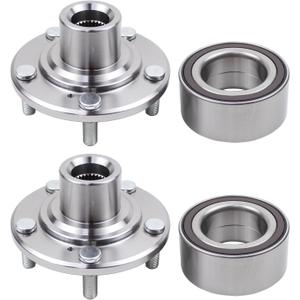 ApplianPar Front Driver and Passenger Side Wheel Hub Bearing Assembly for Honda Accord 2008-2012, Crosstour 2010-2015, Acura TSX 2009-2014