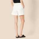 Amazon Essentials Women's High-Rise Relaxed-Fit A-line Elastic Back Shorts