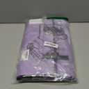 Sunnymove Travel Hanging Toiletry Bag with Mirror Leather Travel Hanging Mirror Foldable Dance Competition Makeup Bag Backstage Cosmetic Organizer for Traveling Dancers Spa(Classic,Purple)