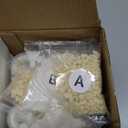 Ahopegarden 86PCS Hydroponic Pods Kit: Grow Anything Herb Kits with 600ml A&B Plant Food, 40 Grow Sponges, 40 Labels, 1 Tweezer - Hydroponics Supplies for Aerogarden&Most Brand Herb Garden