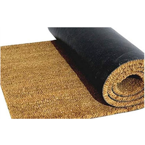 Custom Cut 5/8" Inch Thick Coco Mat with Vinyl Backing, Various Sizes, Great for Recessed Area Entrances, Coco Door Mat (5' x 8')