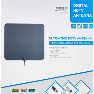 TV Antenna - 2023 Version Up to 130 Miles Range Digital Antenna for HDTV, VHF UHF Freeview Channels Support 4K 1080P Antenna with Amplifier Signal Booster, 16.5 Ft Longer Coaxial Cable