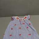 Toddler Girl Christmas Outfit Girls A Line Princess Dress Christmas Tree Embroidery Smocked Dresses Cute Clothes, Size 2/3Y