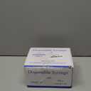 1ml Syringe Luer lock Needle 25Ga 1" Disposable Lab Use, Individually Wrapped,Pack of 100