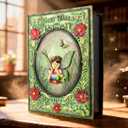 Cosmic Shimmer Fairy Tales Frame Silicone Mold for Crafting and Mixed Media Art. Use with Air Dry & Polymer Clay, Resin, Wax, Cold Porcelain & More. Size 8.1 x 5.4 Inches, from Katy Sue Craft Molds