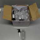 8 Pcs Plastic Pump Bottles Empty Lotion Bottle with Pump Refillable Dish Soap Dispenser Portable Hand Soap Dispenser Shampoo Lotion Container for Oil Liquid Soap(Clear,6 oz)