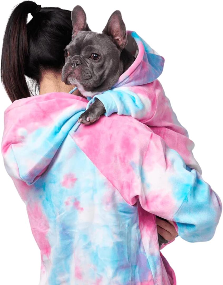 Spark Paws Human Hoodie - Premium Quality, Buttery Soft, Superior Comfort and Fit, Calming Fleece Interior, Suitable for All Styles - Snow Cone - L