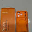Symcele Designed for iPhone 17 Pro Case, Compatible with MagSafe, [Camera Protection] [15FT Military Drop Protection] Shockproof Translucent Matte Anti-Slip Phone Case, 6.3", Cosmic Orange