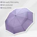 Mr. Pen- Windproof Travel Umbrella, Small Water-Resistant Automatic Folding Umbrella for Rain and Sun, Light, Compact and Portable for Women & Men, Fits Car & Backpack