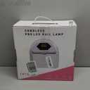 UV LED Nail Lamp Rechargebale, 72W Cordless Gel Nail Lamp with Fan Professional Nail Lamps for Gel Nails Nail Dryer with 45 Beads, Perfect for Salon Manicure, Pedicure, Home DIY Use (Pure White)