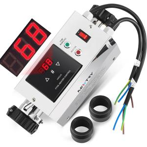 NEWTRY Pool Heater Thermostat, 220V 3KW Hot Tub Spa Heaters Thermostat with LCD Display Internal Circulation System for Small Pool, Hot Tub, Spa, Bathtub